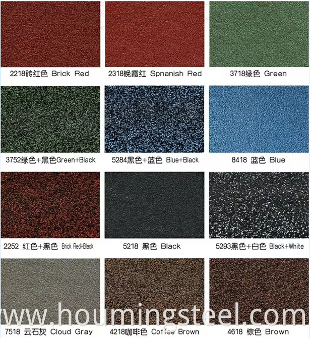 color of roofing